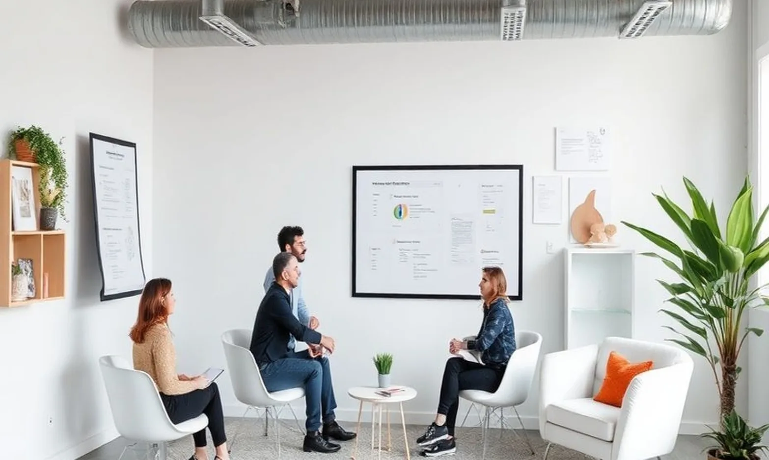 Online marketing consultation space